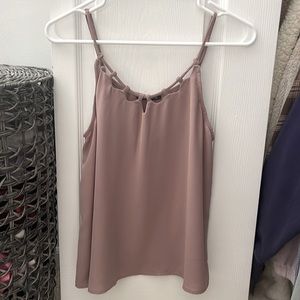 Satin Flowy Tank Top